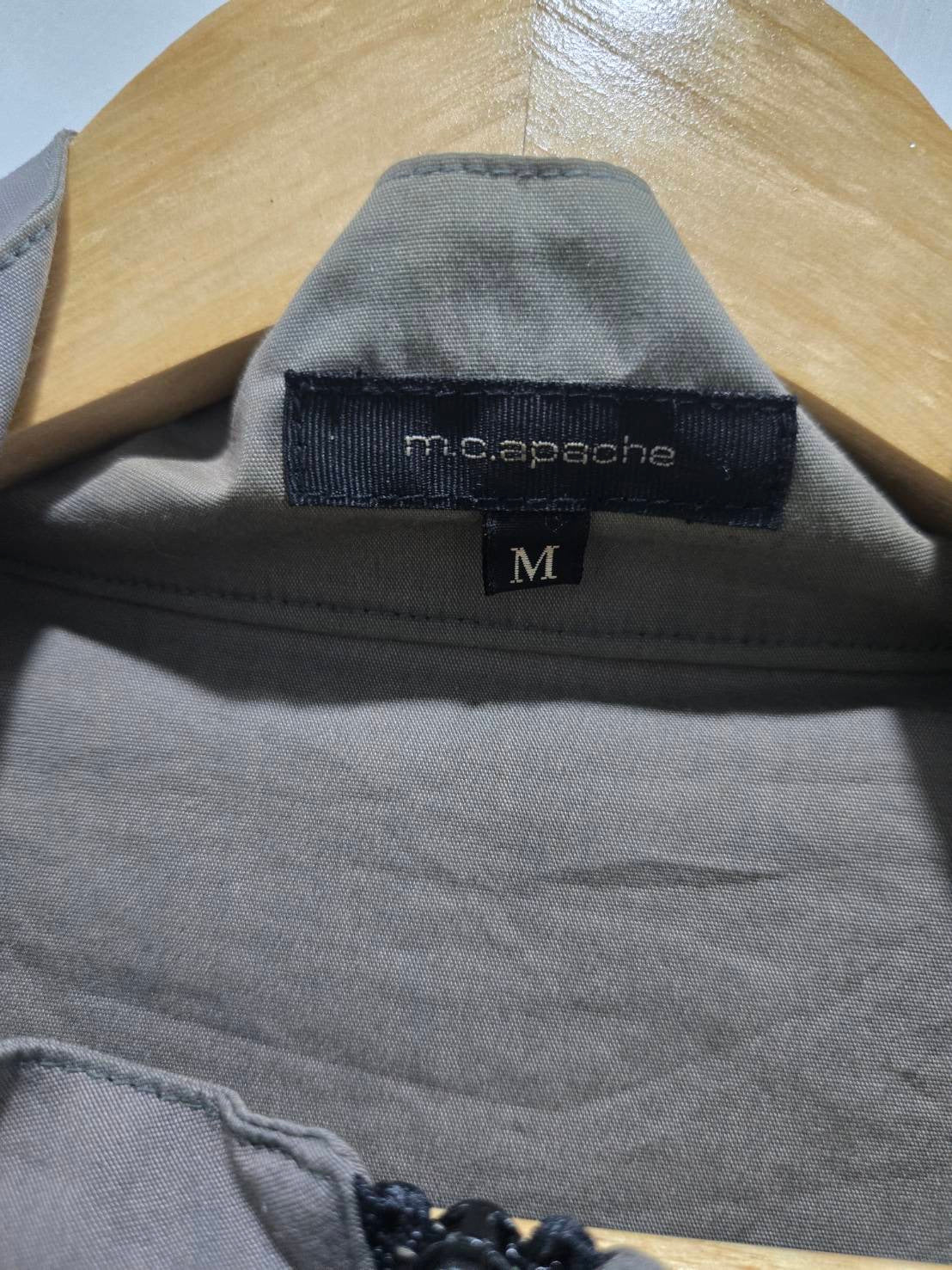 MC APACHE Grey Short Sleeve Zip Sports Jacket