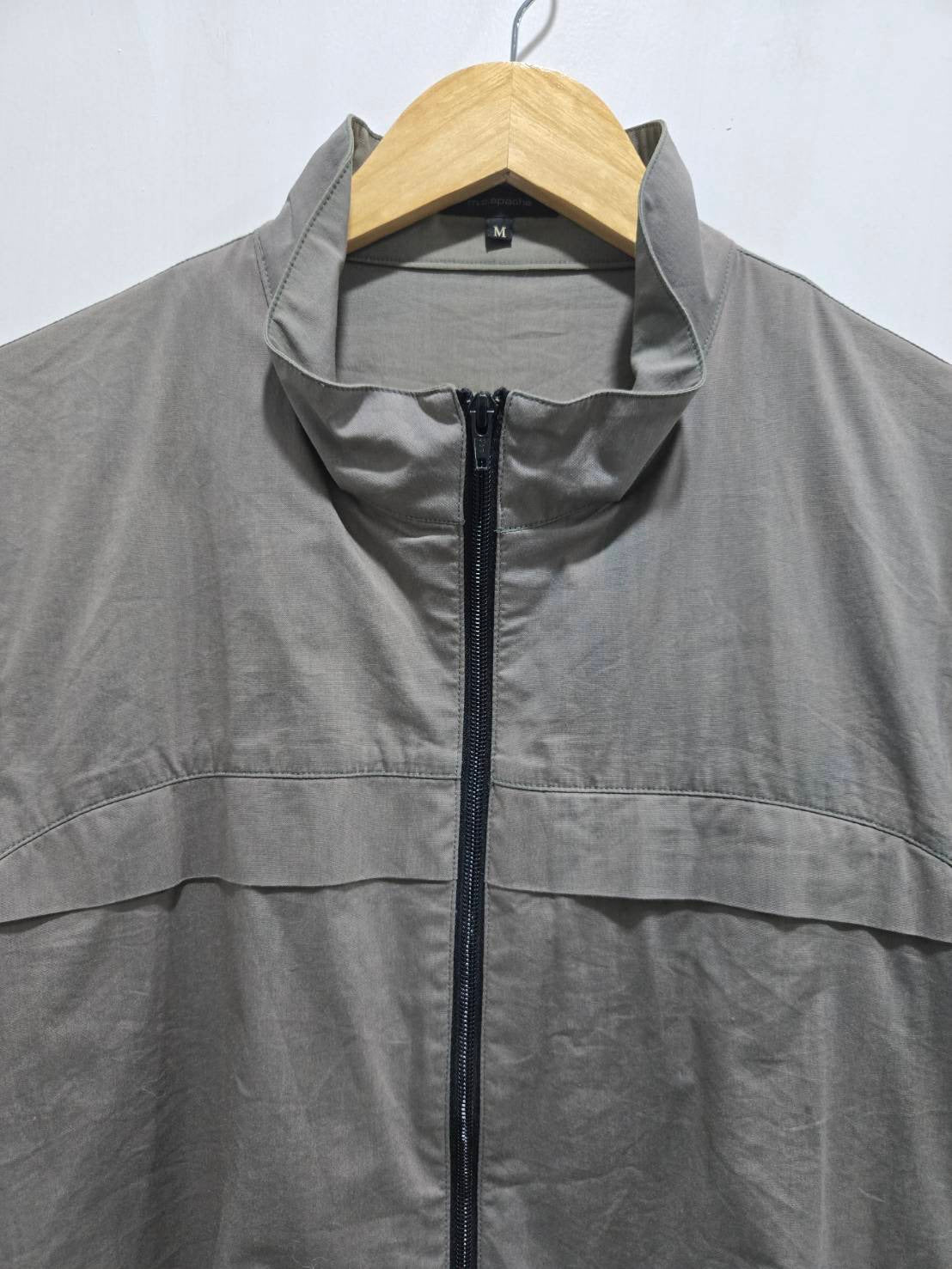 MC APACHE Grey Short Sleeve Zip Sports Jacket