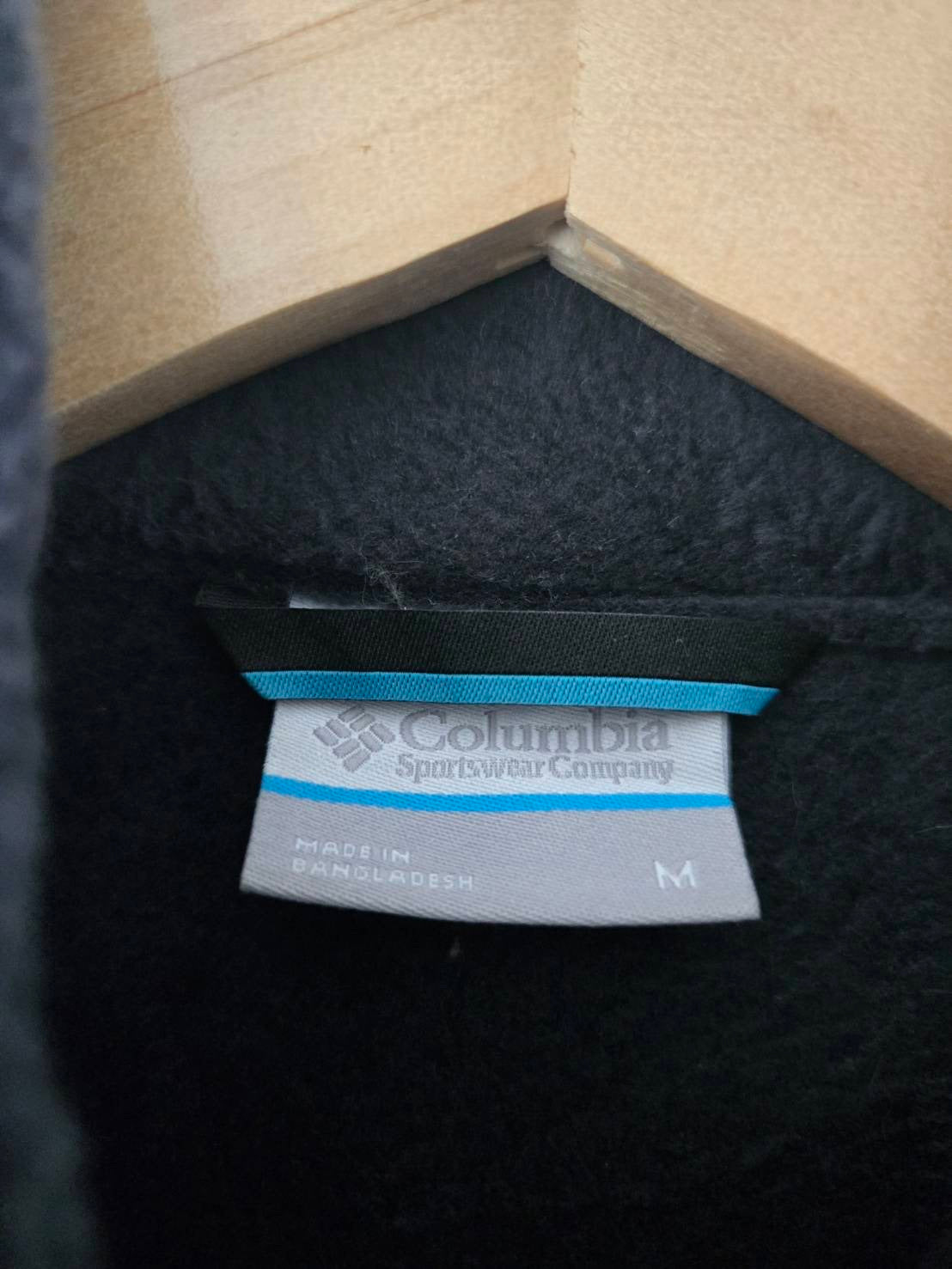 Black Fleece Vest — Full-Zip — Columbia Steens Mountain