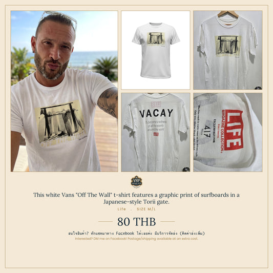 Vans "Off The Wall" Surfboard Torii Gate Graphic T-Shirt