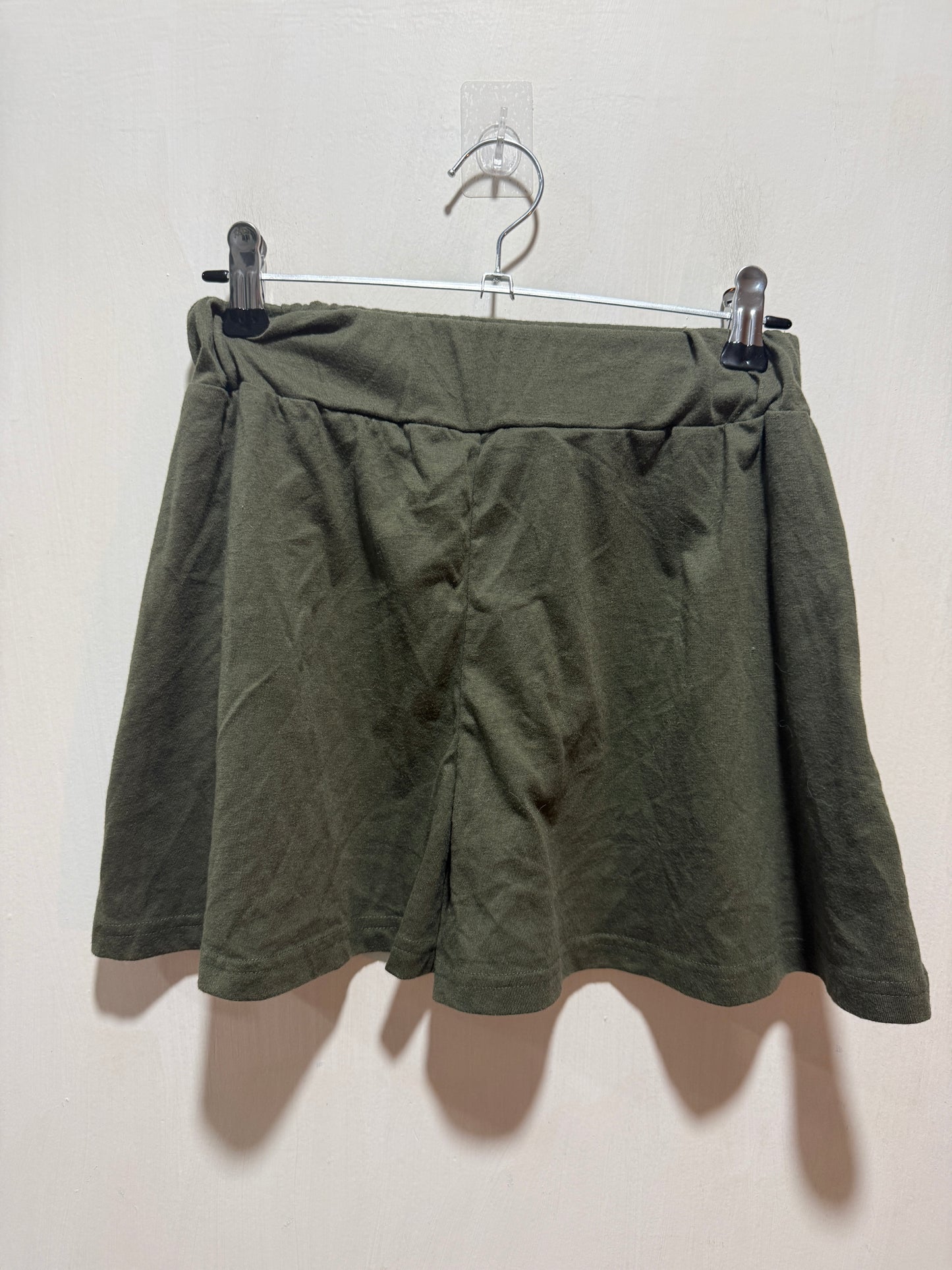 Olive Green Pleated Skort — Fresh Active Youth Style — Spicy