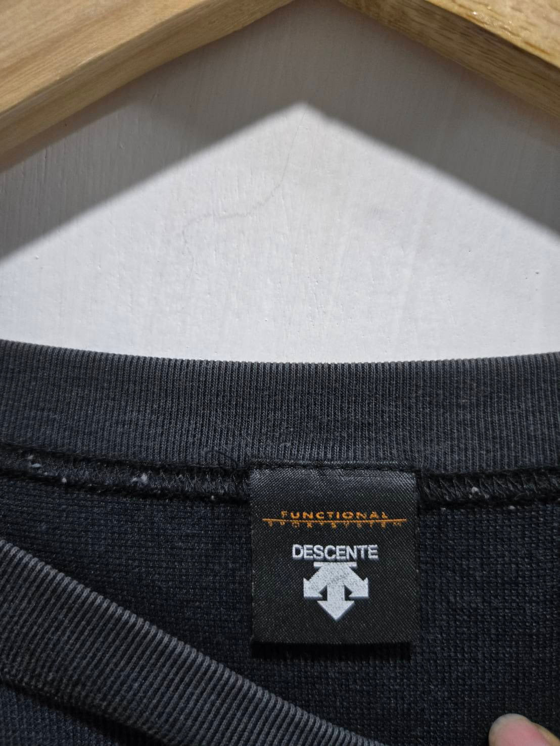Descente Dark Grey Long-Sleeve Sweatshirt